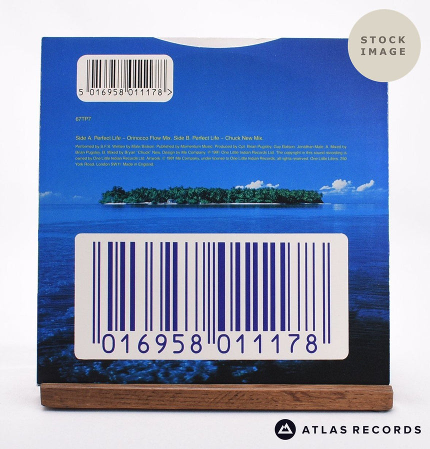 Soul Family Sensation Perfect Life 7" Vinyl Record - Reverse Of Sleeve