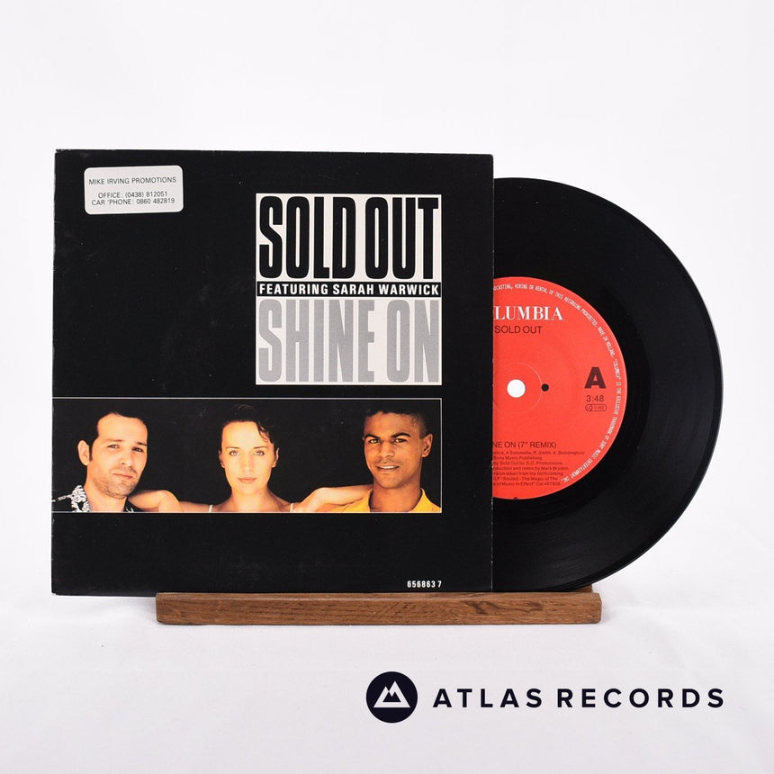 Souled Out Shine On 7" Vinyl Record - Front Cover & Record