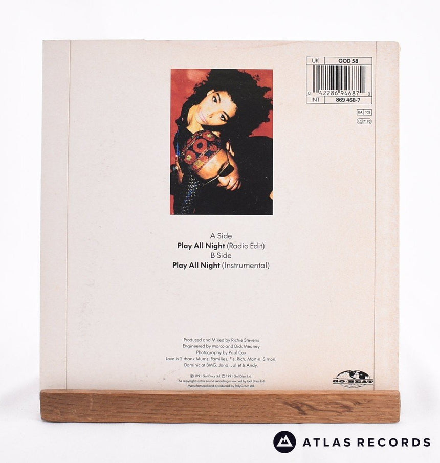 Sound Systemme - Play All Night - Release Note 7" Vinyl Record - EX/NM