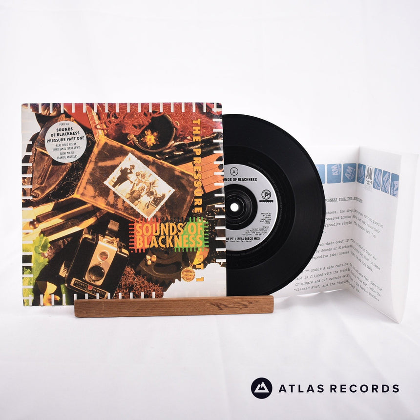 Sounds Of Blackness The Pressure (Pt. 1) 7" Vinyl Record - Front Cover & Record