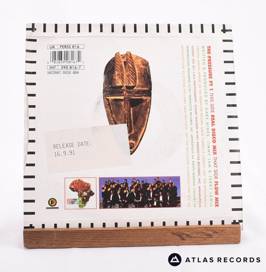 Sounds Of Blackness - The Pressure (Pt. 1) - Release Note 7" Vinyl Record - VG+/EX