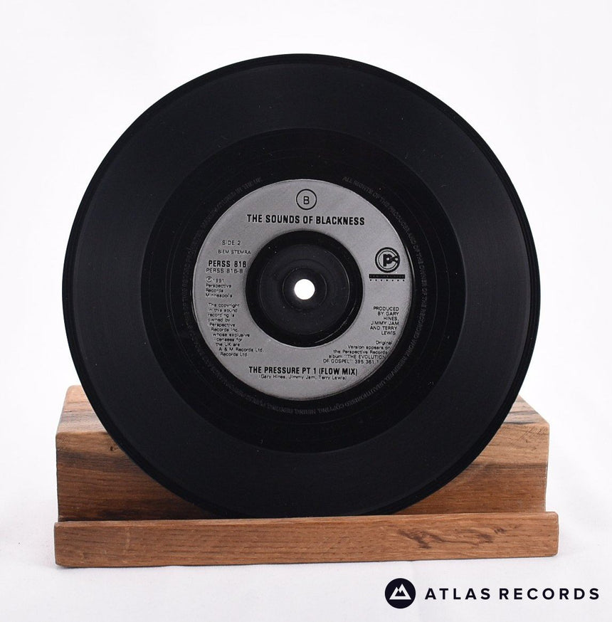 Sounds Of Blackness - The Pressure (Pt. 1) - Release Note 7" Vinyl Record - VG+/EX