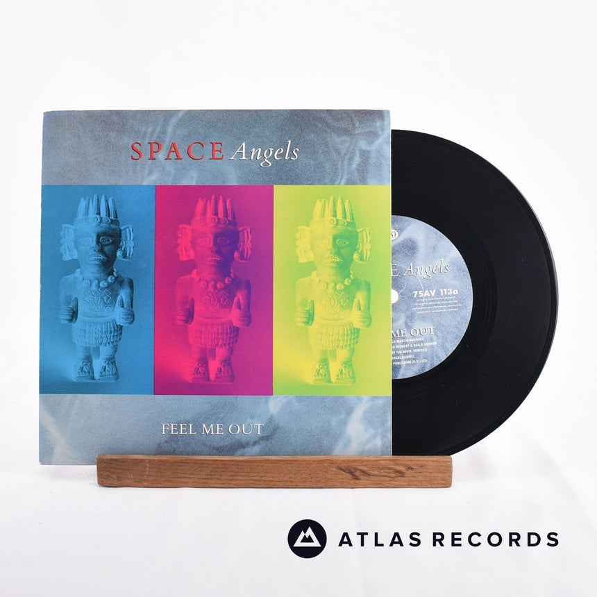 Space Angels Feel Me Out 7" Vinyl Record - Front Cover & Record