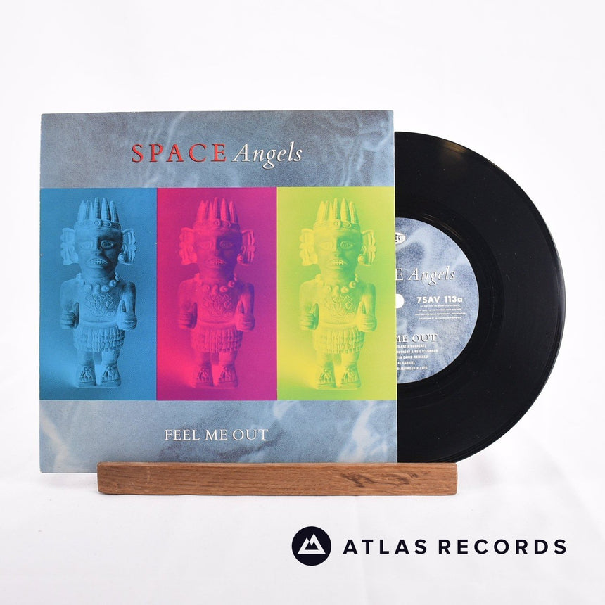 Space Angels Feel Me Out 7" Vinyl Record - Front Cover & Record