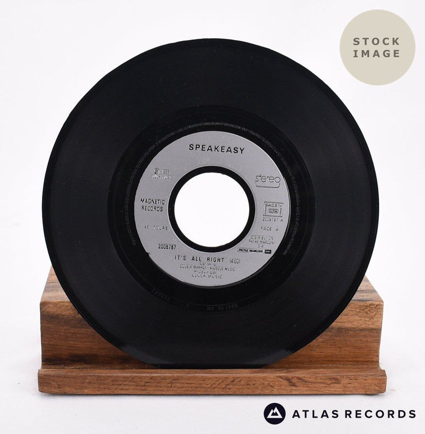 Speakeasy It's All Right Vinyl Record - Record A Side