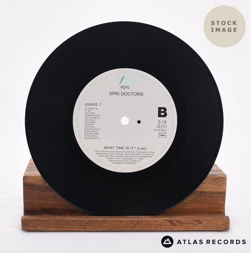 Spin Doctors What Time Is It? Vinyl Record - Record B Side