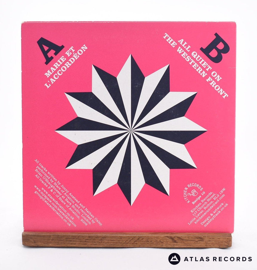 Stars Of Aviation - Marie Et L'Accordéon - Cd 7" Vinyl Record - EX/VG+