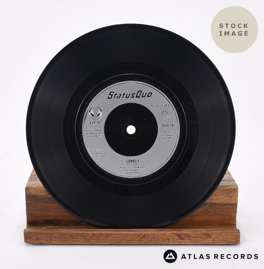 Status Quo Rollin' Home Vinyl Record - Record B Side