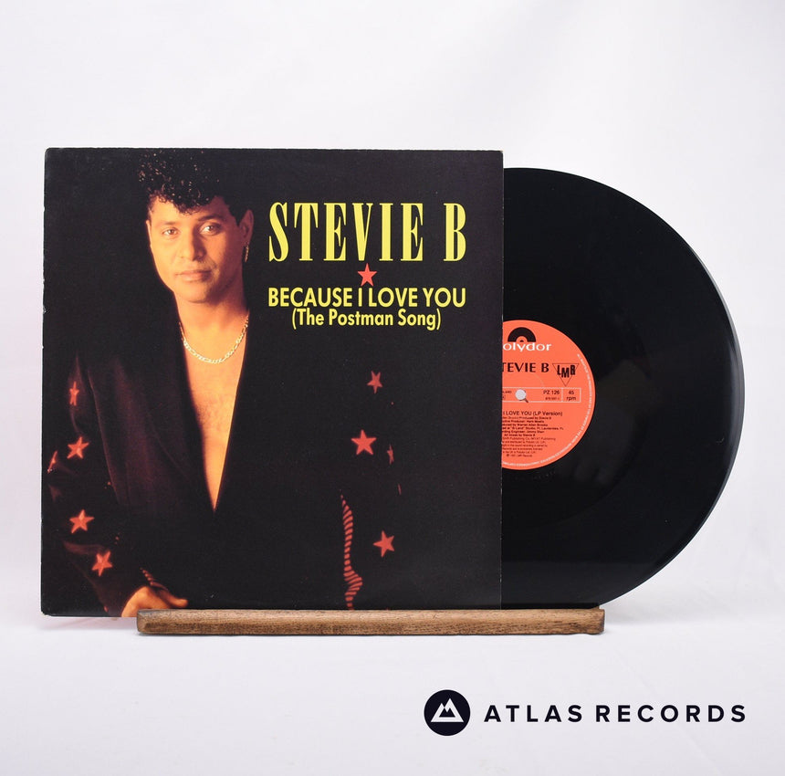 Stevie B Because I Love You 12" Vinyl Record - Front Cover & Record