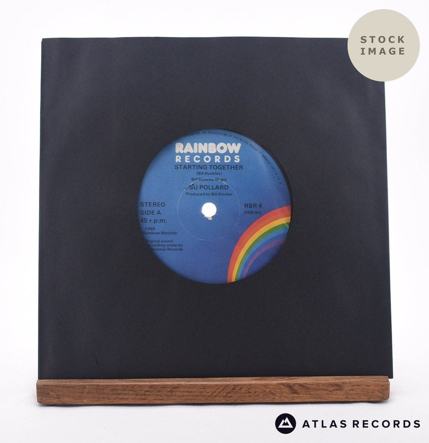 Su Pollard Starting Together 7" Vinyl Record - Sleeve & Record Side-By-Side
