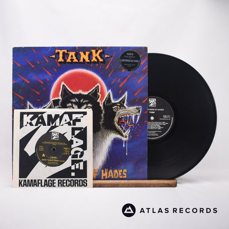 Tank Filth Hounds Of Hades LP Vinyl Record - Front Cover & Record