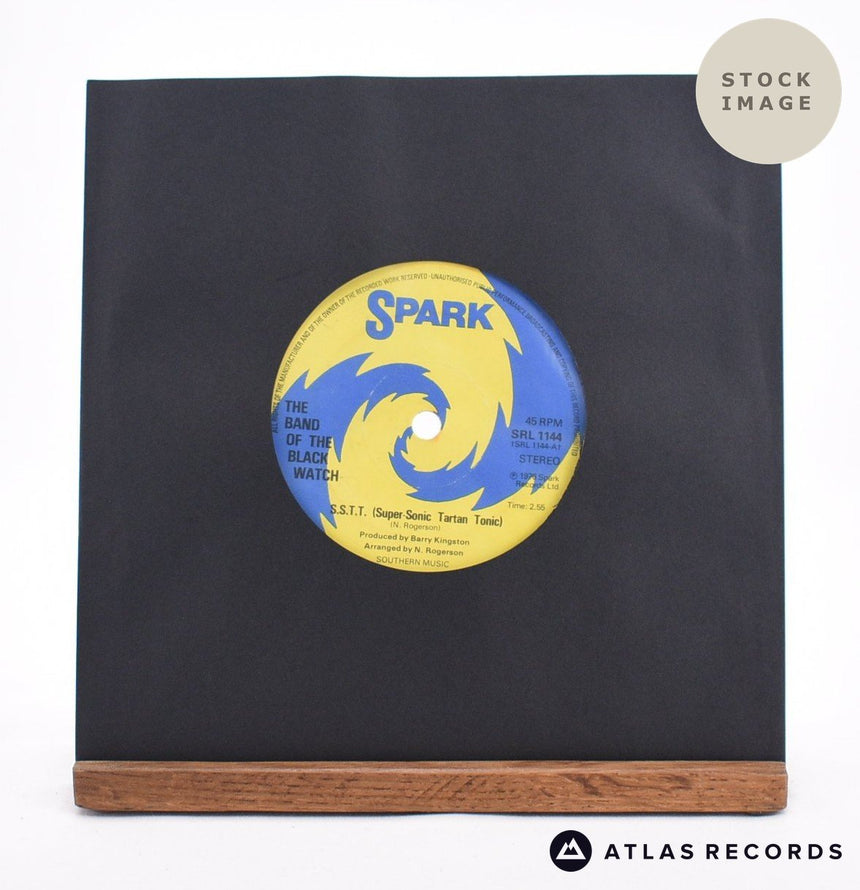 The Band Of The Black Watch S.S.T.T. 7" Vinyl Record - Sleeve & Record Side-By-Side