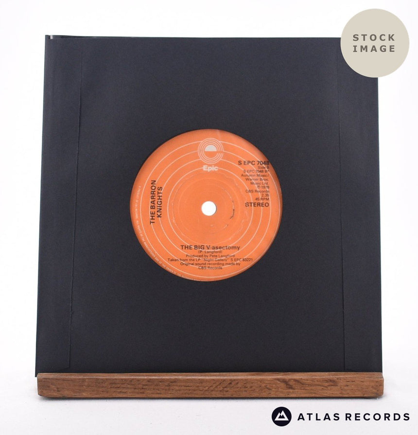 The Barron Knights Boozy Nights 7" Vinyl Record - Reverse Of Sleeve