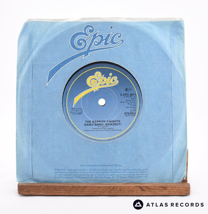 The Barron Knights - Food For Thought - 7" Vinyl Record - VG+/VG+