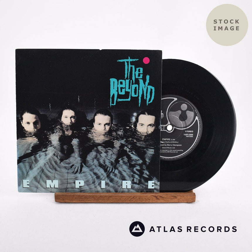 The Beyond Empire 1985 Vinyl Record - Sleeve & Record Side-By-Side
