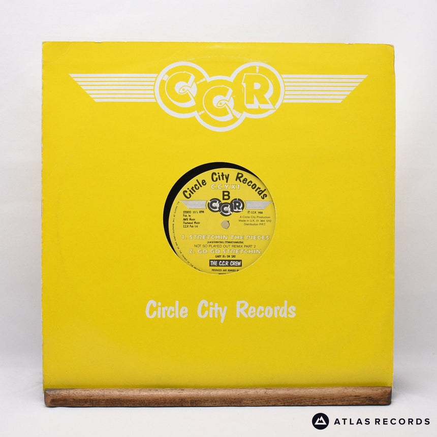 The C.C.R. Crew - Stretchin' The Pieces - 12" Vinyl Record - EX/VG+