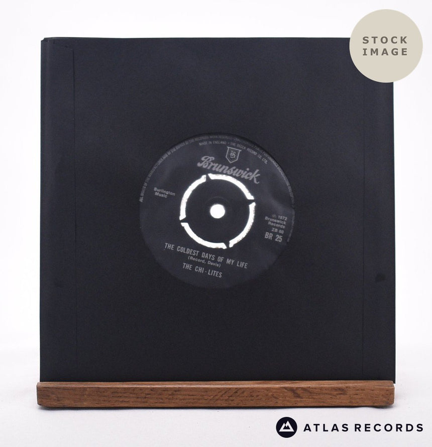 The Chi-Lites It's Time For Love 7" Vinyl Record - Reverse Of Sleeve