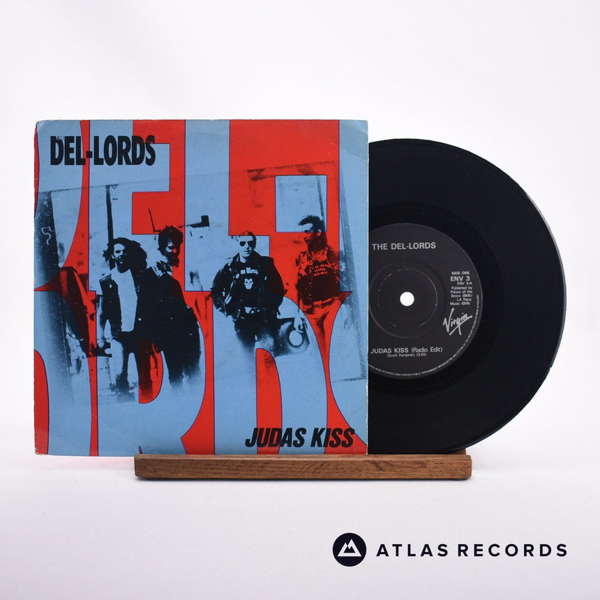 The Del Lords Judas Kiss 7" Vinyl Record - Front Cover & Record