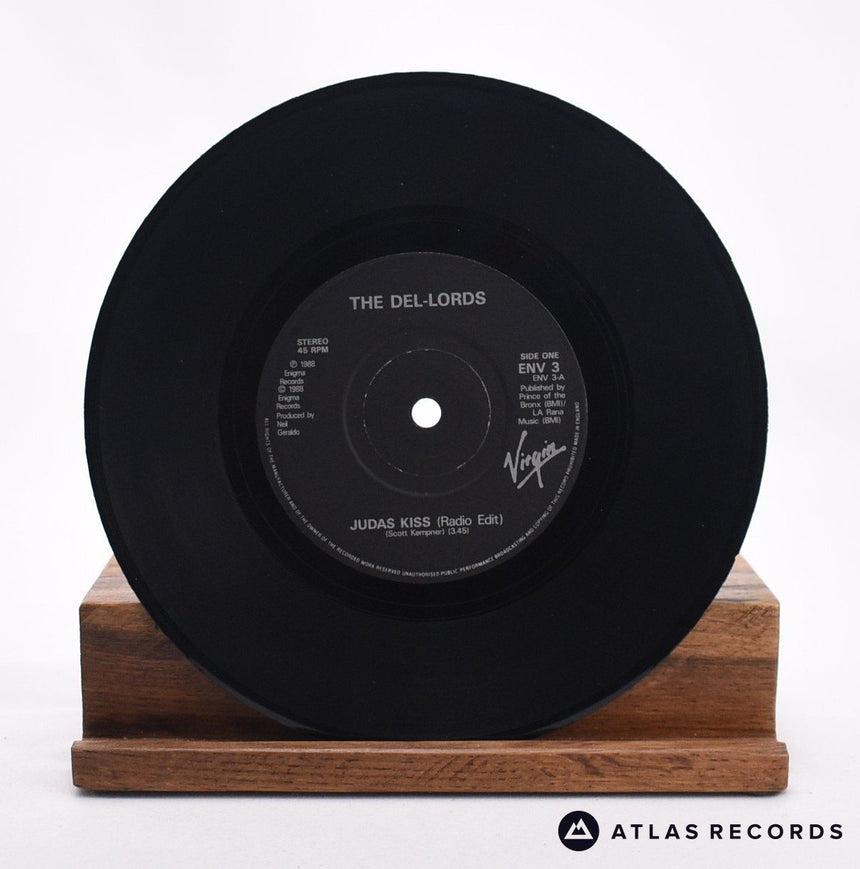 The Del Lords - Judas Kiss - 7" Vinyl Record - EX/VG+