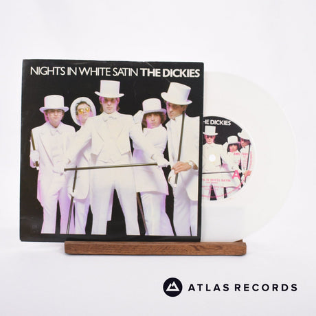 The Dickies Nights In White Satin 7" Vinyl Record - Front Cover & Record