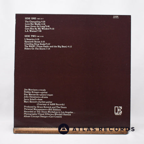 The Doors - L.A. Woman - ReissueA1 B-3 LP Vinyl Record - EX/NM