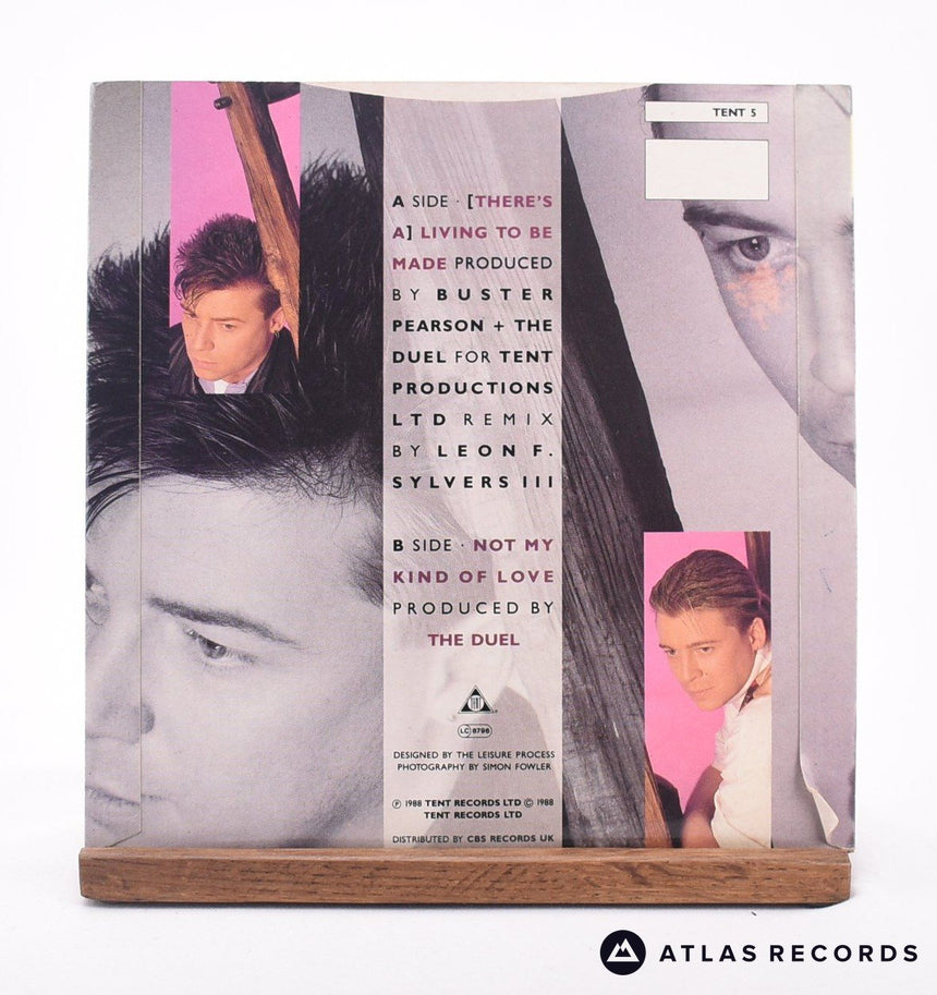 The Duel - (There's A) Living To Be Made - 7" Vinyl Record - VG+/VG+