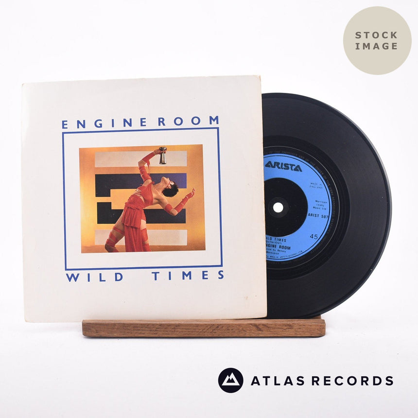 The Engine Room Wild Times 7" Vinyl Record - Sleeve & Record Side-By-Side