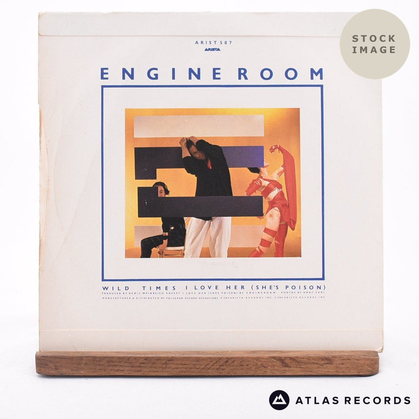 The Engine Room Wild Times 7" Vinyl Record - Reverse Of Sleeve