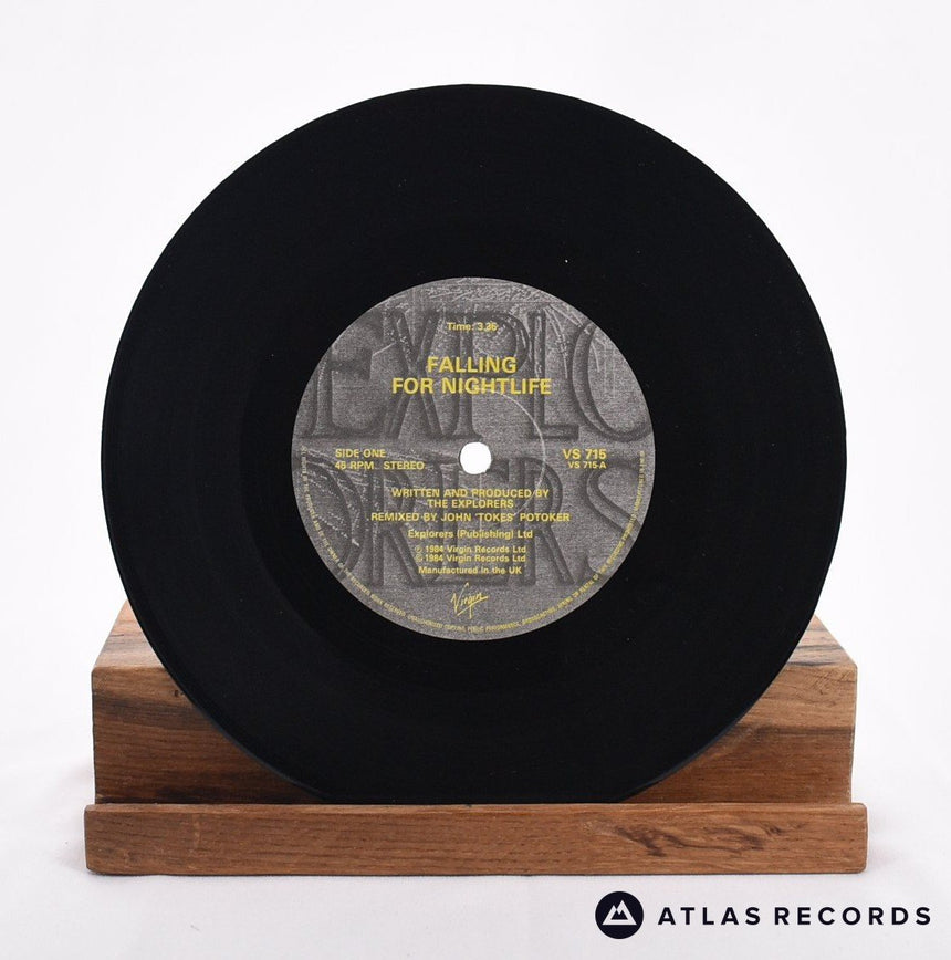 The Explorers - Falling For Nightlife - 7" Vinyl Record - EX/EX