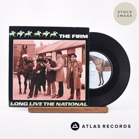 The Firm Long Live The National 7" Vinyl Record - Sleeve & Record Side-By-Side