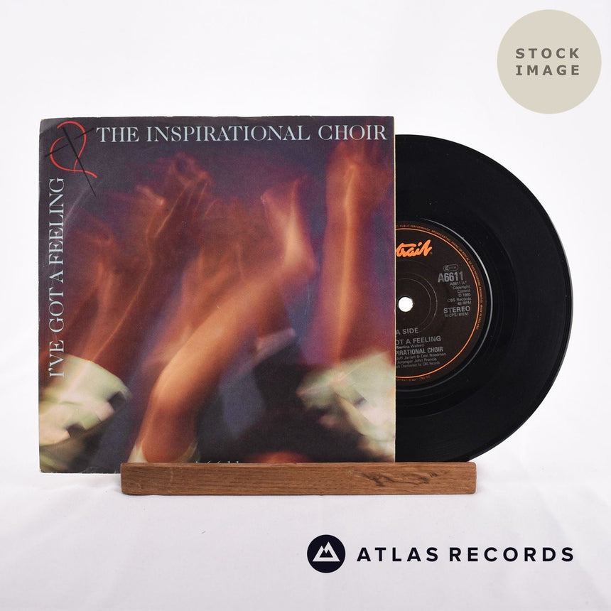 The Inspirational Choir I've Got A Feeling Vinyl Record - Sleeve & Record Side-By-Side