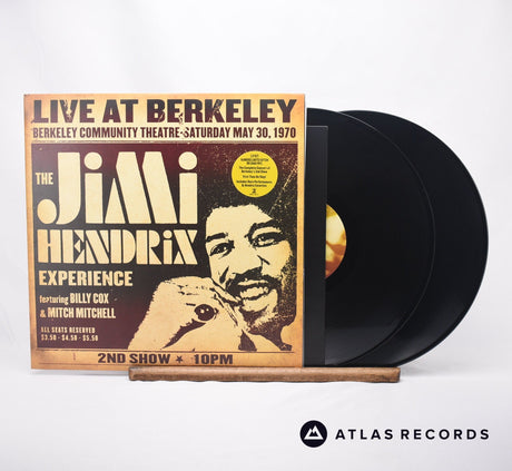 The Jimi Hendrix Experience Live At Berkeley Double LP Vinyl Record - Front Cover & Record