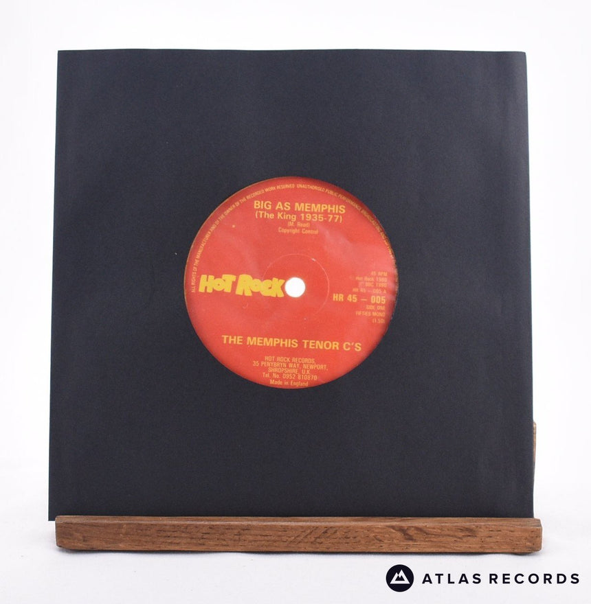 The Memphis Tenor C's Big As Memphis 7" Vinyl Record - In Sleeve