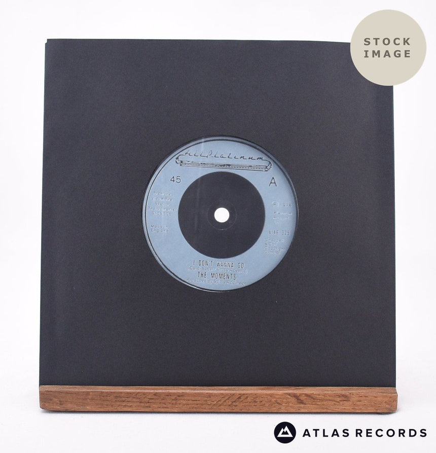 The Moments I Don't Wanna Go 7" Vinyl Record - Sleeve & Record Side-By-Side