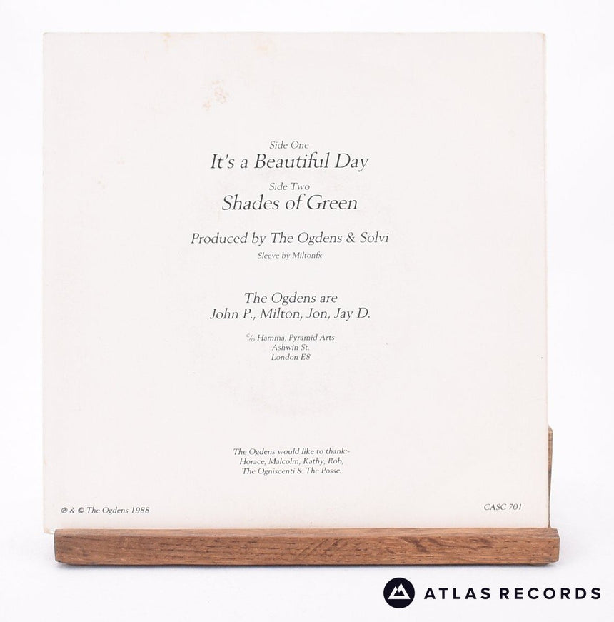The Ogdens - It's A Beautiful Day - 7" Vinyl Record - VG+/VG