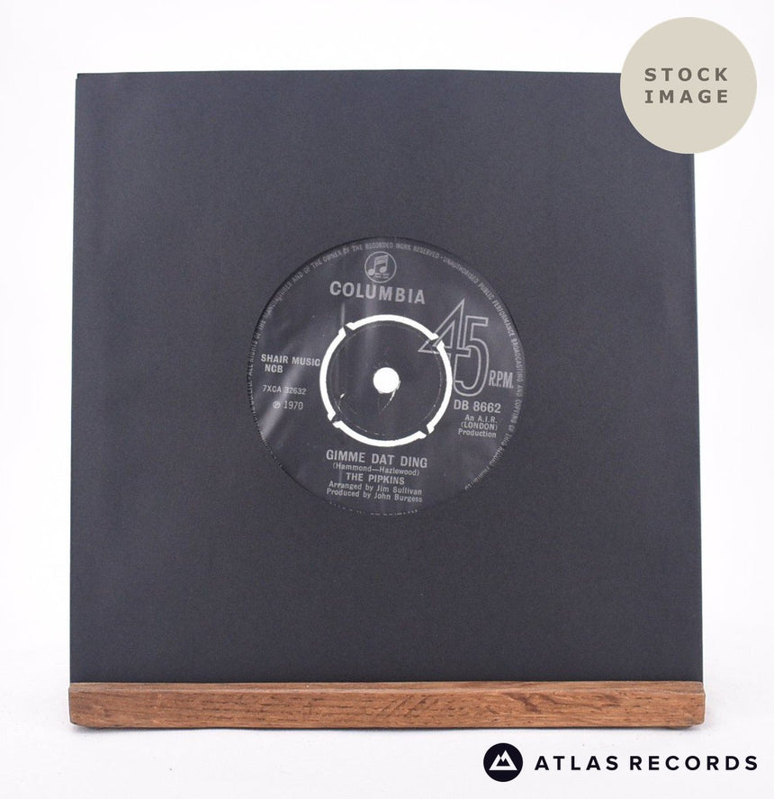 The Pipkins Gimme Dat Ding 7" Vinyl Record - Sleeve & Record Side-By-Side