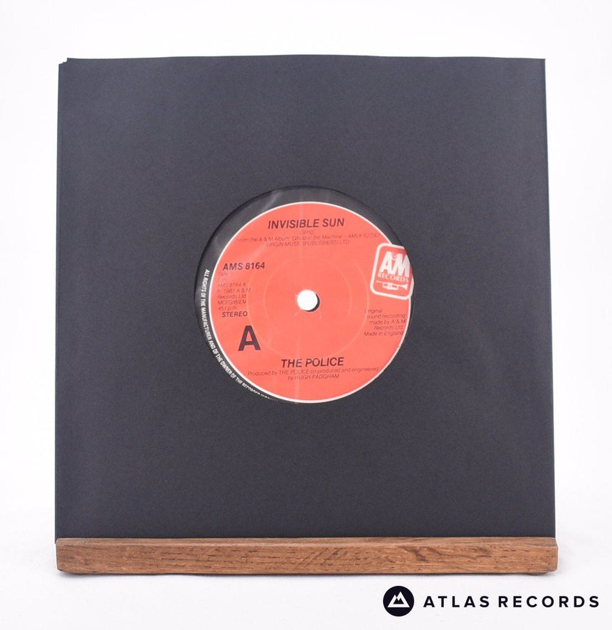 The Police Invisible Sun 7" Vinyl Record - In Sleeve