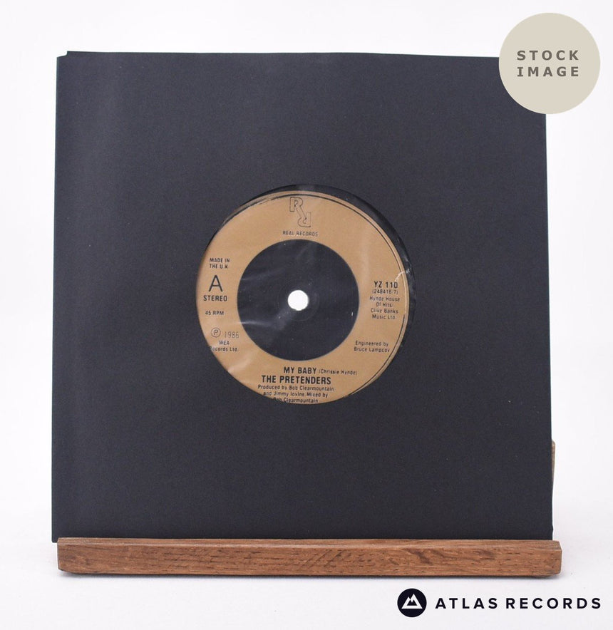 The Pretenders My Baby 7" Vinyl Record - Sleeve & Record Side-By-Side