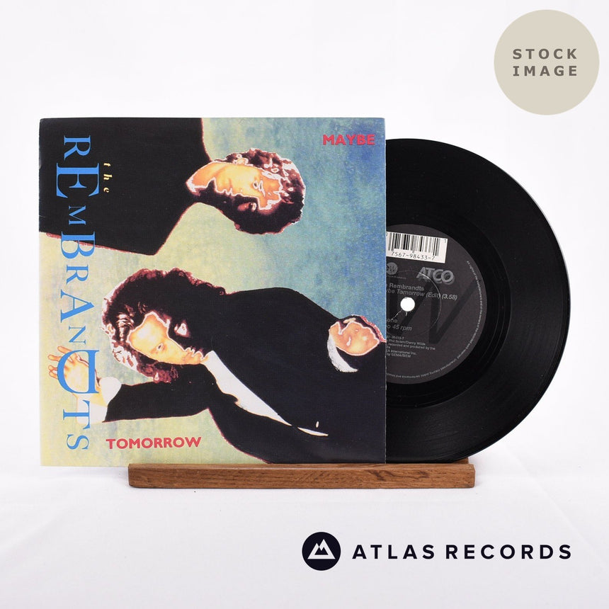The Rembrandts Maybe Tomorrow Vinyl Record - Sleeve & Record Side-By-Side