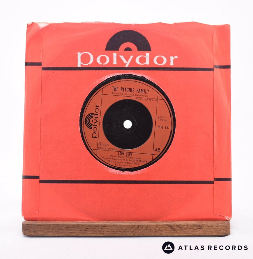 The Ritchie Family - Life Is Music - 7" Vinyl Record - VG+/VG+