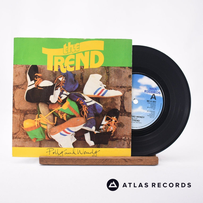 The Trend Polly And Wendy 7" Vinyl Record - Front Cover & Record