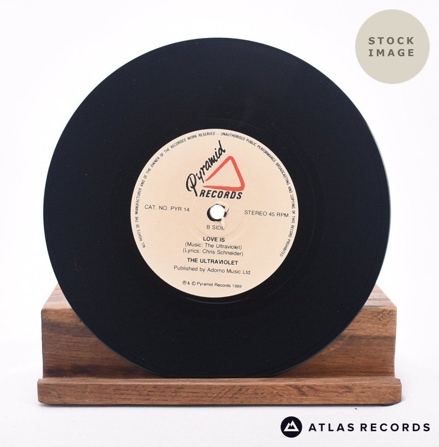 The Ultraviolet No One In Here Anymore 7" Vinyl Record - Record B Side
