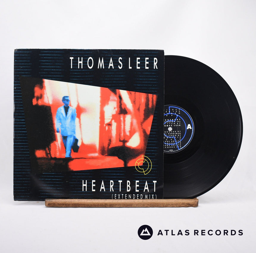 Thomas Leer Heartbeat 12" Vinyl Record - Front Cover & Record