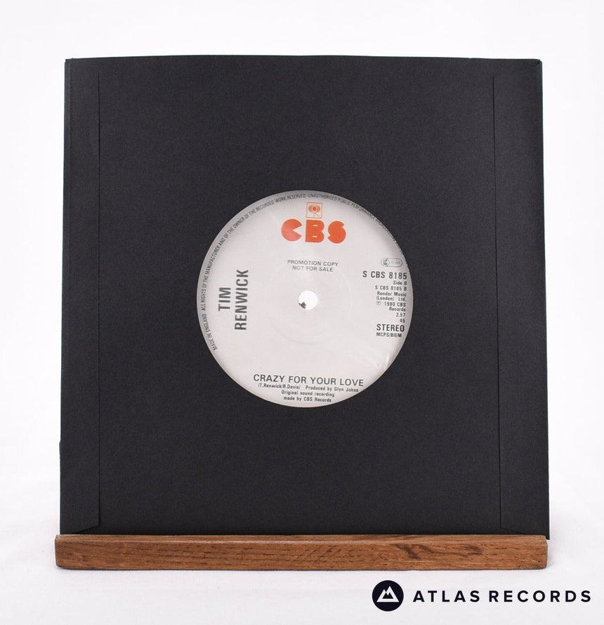 Tim Renwick - Perfect Strangers - Promo 7" Vinyl Record - EX