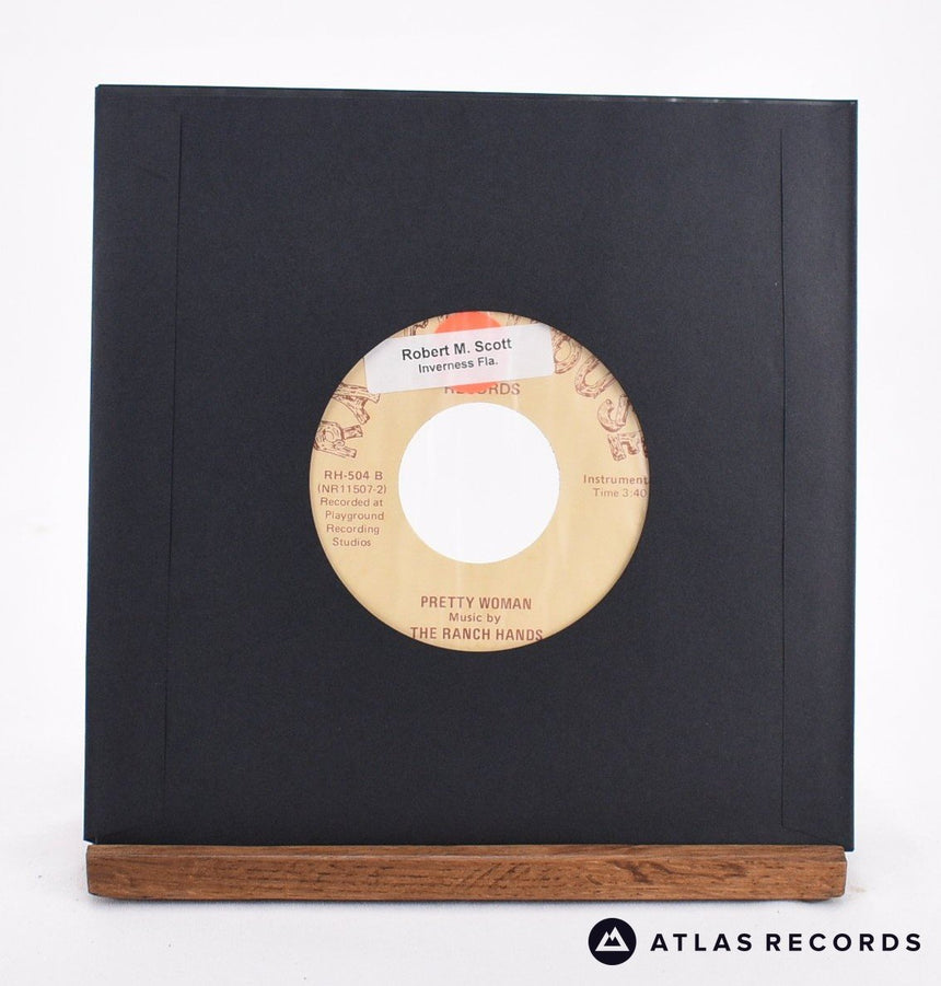 Tony Oxendine - Pretty Woman - Lyric Sheet 7" Vinyl Record - VG+