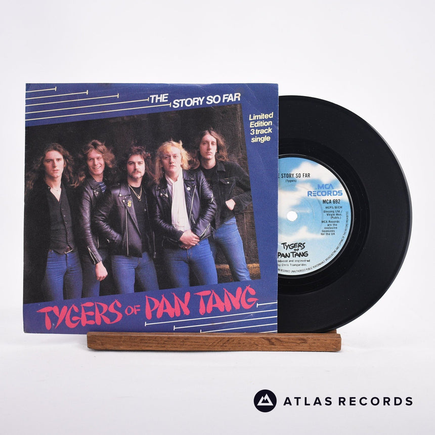 Tygers Of Pan Tang The Story So Far 7" Vinyl Record - Front Cover & Record