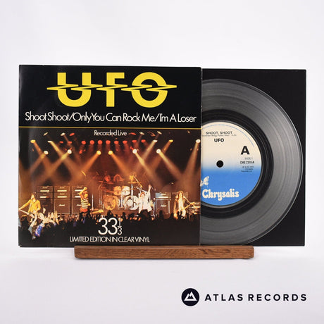UFO Shoot Shoot 7" Vinyl Record - Front Cover & Record