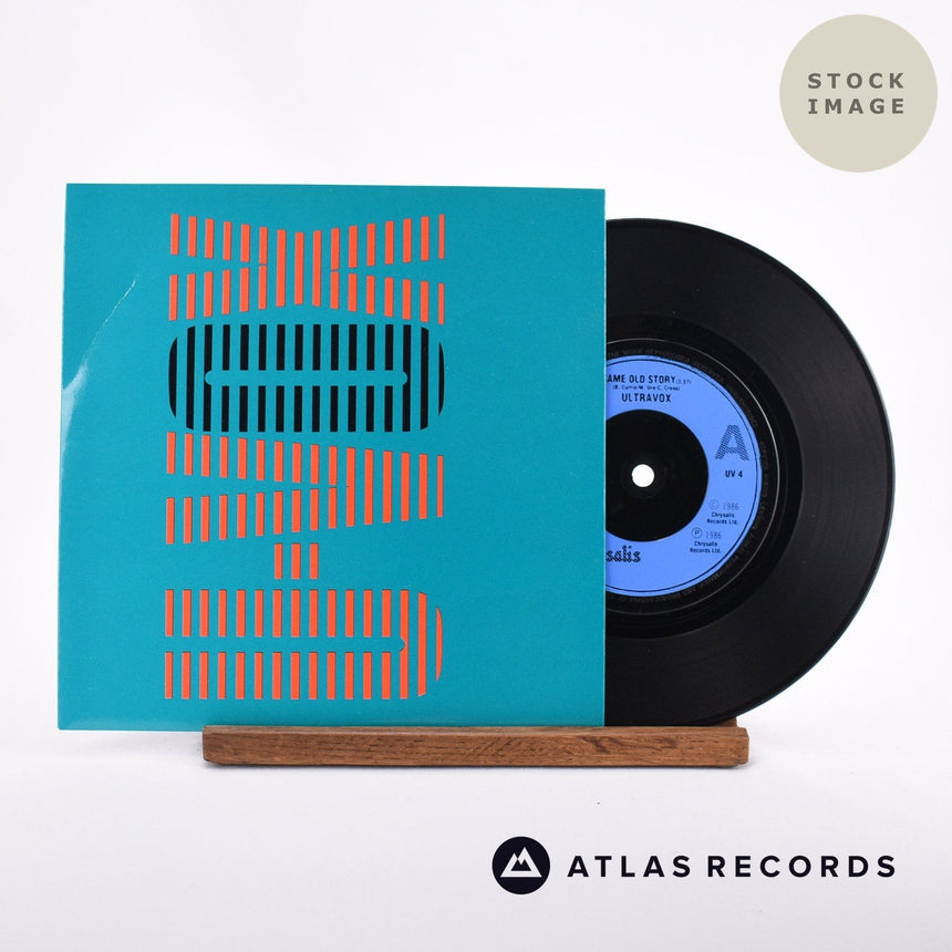 Ultravox Same Old Story 7" Vinyl Record - Sleeve & Record Side-By-Side