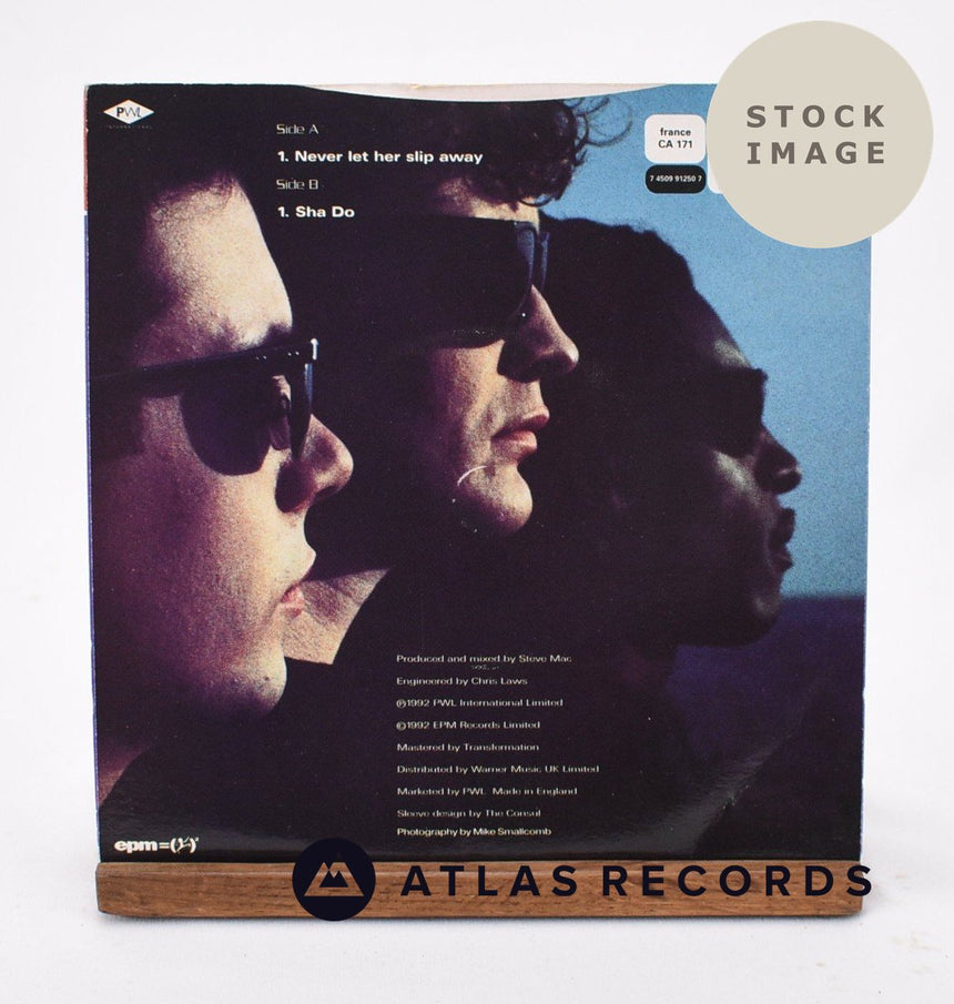 Undercover Never Let Her Slip Away Vinyl Record - Reverse Of Sleeve