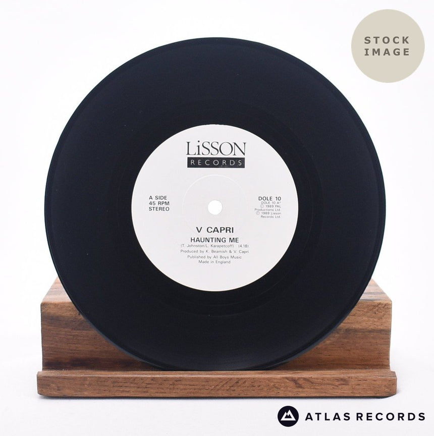 V Capri Haunting Me 7" Vinyl Record - Record A Side